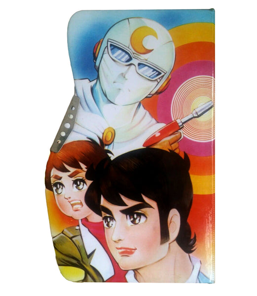 Vintage Gekko Kamen MoonLight Mask Pencil Case Magnetic Pen Holder 1980's Stationery