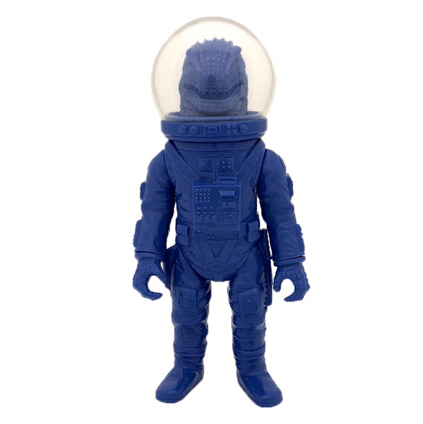 Yamayoshiya Original Yamakichi Future Ape Dinosaur Human Nuta Sofubi Sword Blue Unpainted Designer Toy Figure