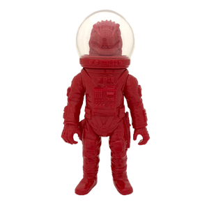 Yamayoshiya Original Yamakichi Future Ape Dinosaur Human Nuta Sofubi Sword Red Blank Unpainted Designer Toy Figure