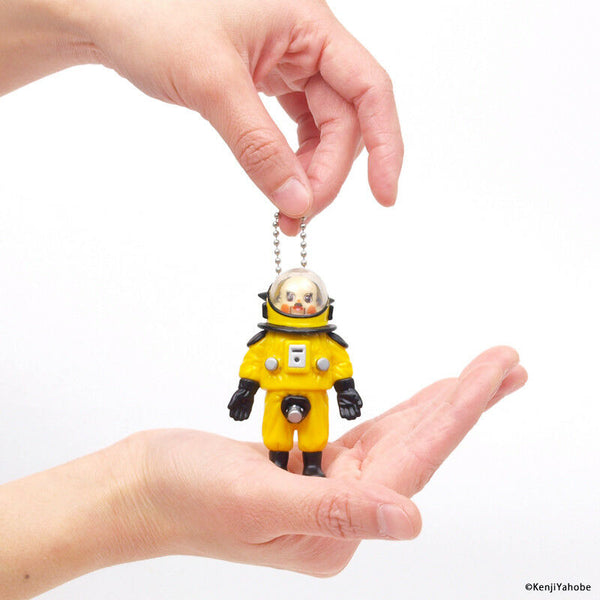 Kenji Yanobe Torayan Designer Toy Art Figure w/ Pendant Ball Chain