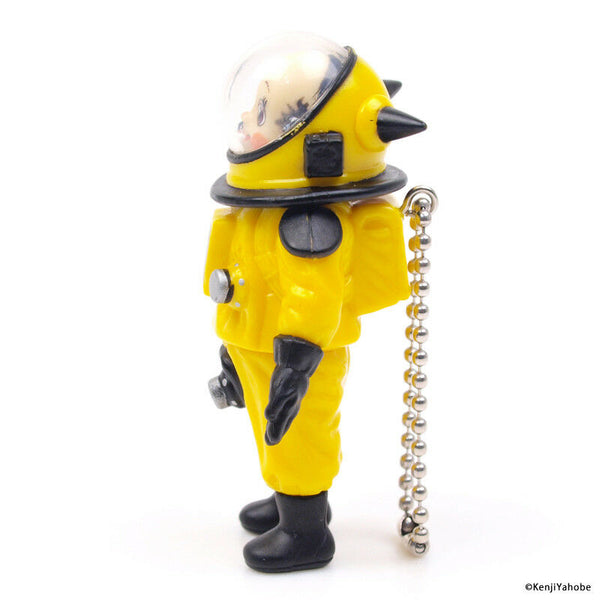 Kenji Yanobe Torayan Designer Toy Art Figure w/ Pendant Ball Chain