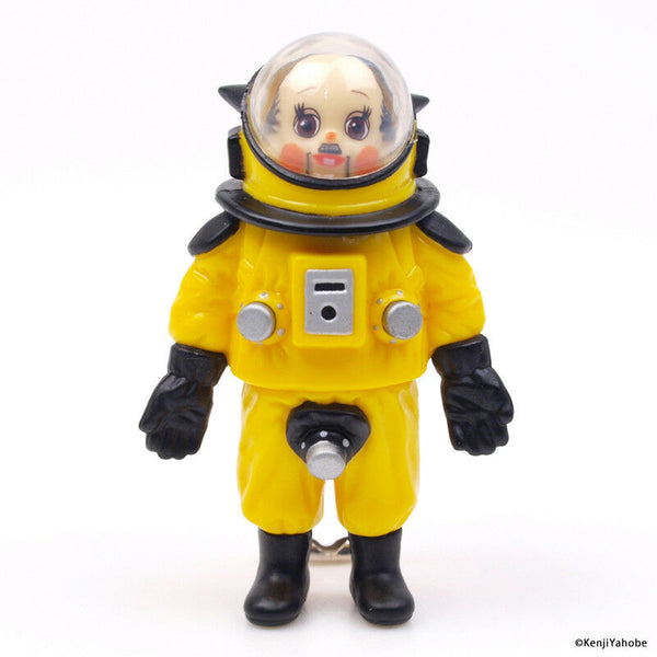 Kenji Yanobe Torayan Designer Toy Art Figure w/ Pendant Ball Chain