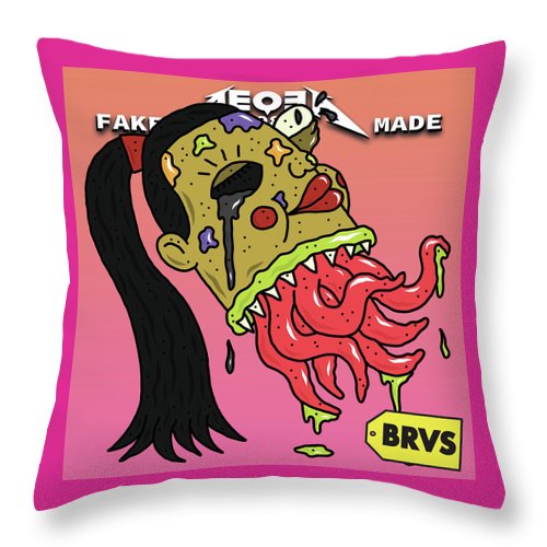 BRVS x AEQEA : Xodiac Cancer Throw Pillow