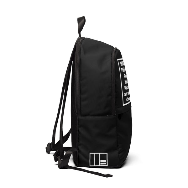 FDA Warning Backpack - This Product Contains Nicotine!