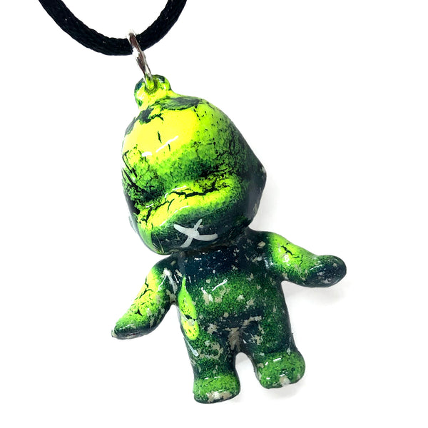 Ancient Acid Custom Kewpie Sofubi Doll Pendant Mini Figure Necklace