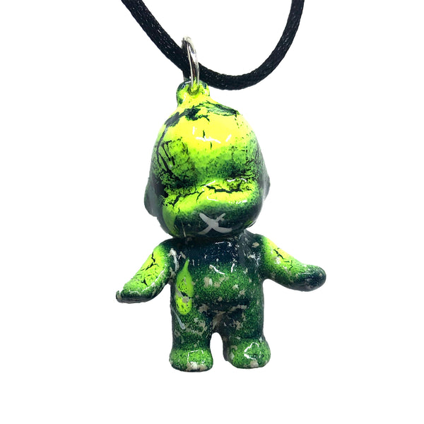 Ancient Acid Custom Kewpie Sofubi Doll Pendant Mini Figure Necklace