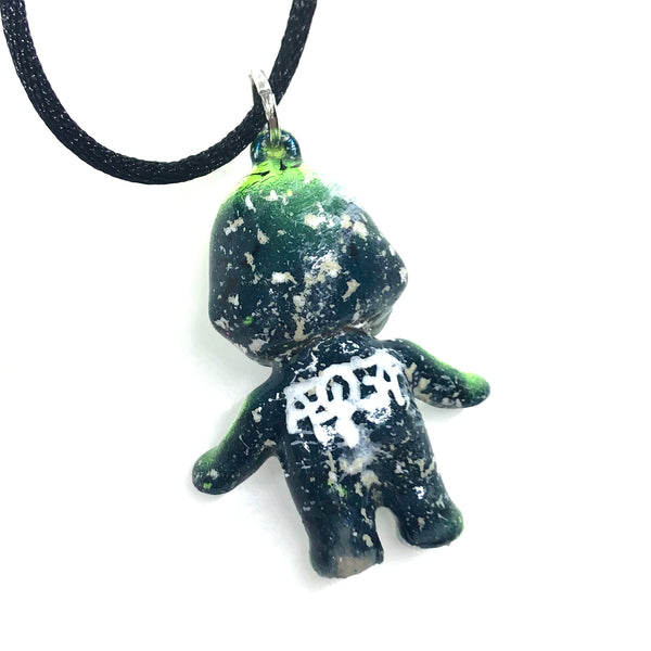 Ancient Acid Custom Kewpie Sofubi Doll Pendant Mini Figure Necklace