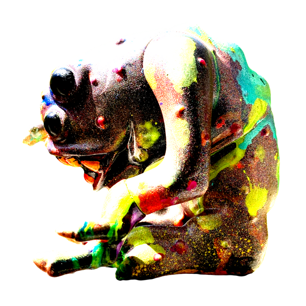 Wonderland DARK SIDE Hero Toys RADD Custom Rave Wars Stargate Bouncer Sofubi Painted by AEQEA