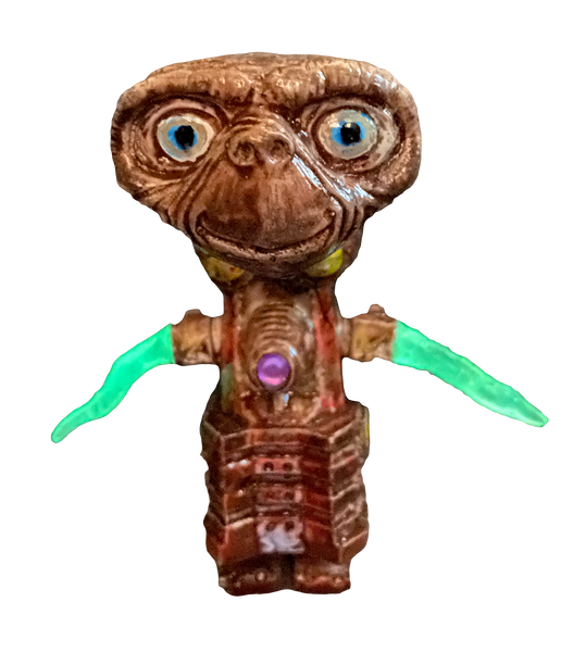 AEQEA Electro Toroidal / ET Ultraman alien robot mashup bootleg toy art knockoff ooak resin figure