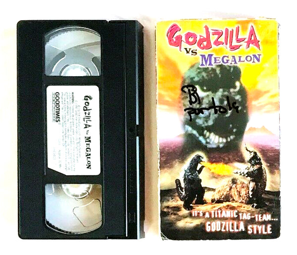 Godzilla Vs Megalon (VHS, 82 min. Goodtimes Home Video '96 release)