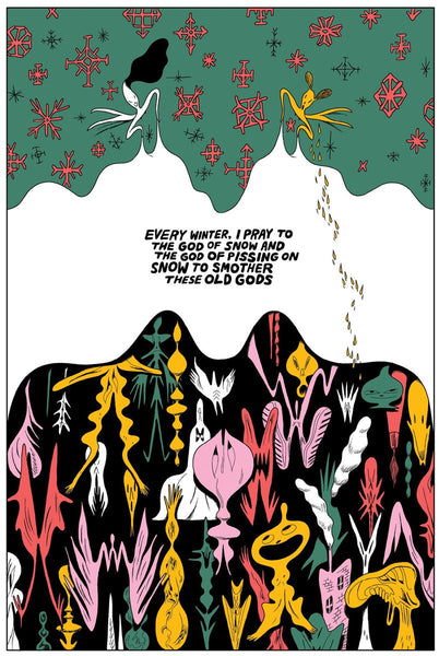 Heaven No Hell, Michael DeForge (Hardcover) Very Surreal Graphic Novel
