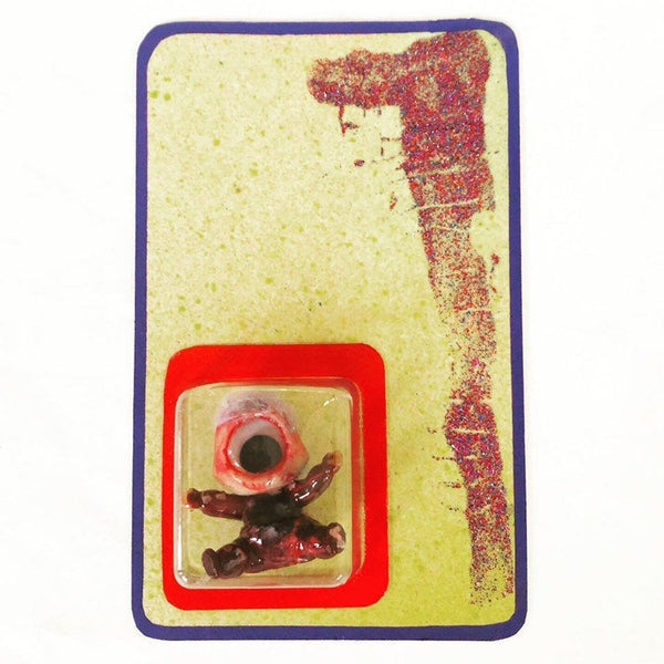 AEQEA FAKE Haiku Kaiju Bootleg Kewpie LoL Mashup Custom Carded Mini Art Toy