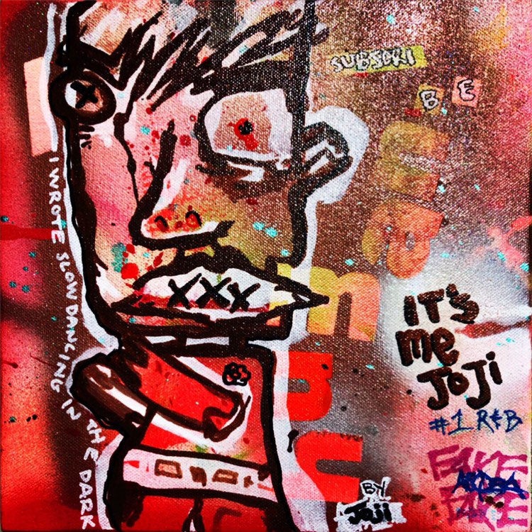 FAKE Joji Painting Original Art by AEQEA – Captivated!