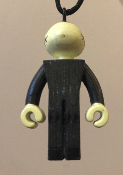 Nightmare Before Christmas Pendant Jack Skeleton Skellington PVC Mini Figure Necklace