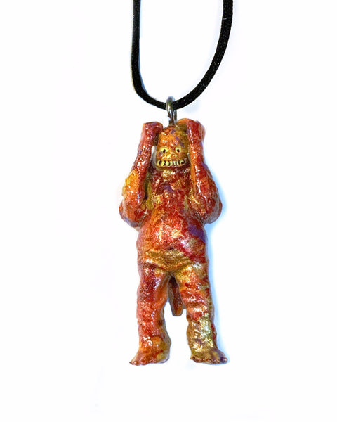 aMx1ety AEQEA Custom M1 Kaiju Ultraman Pendant Ultra Q Figure Art Toy Necklace