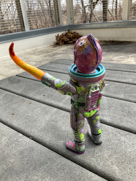 Space Creep Pretender Faux Human Ancient Astronaut Sofubi Mashup AEQEA Custom
