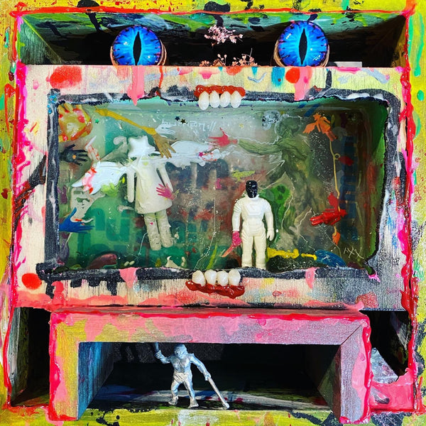 A Brave New World / Future Retro 3D Art Collage by AEQEA