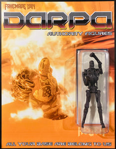 FAKEMADE1984 DARPA T-800 Endoskeleton Terminator 2 Judgement Day T2 Action Figure Custom Toy Art Re-Package by AEQEA