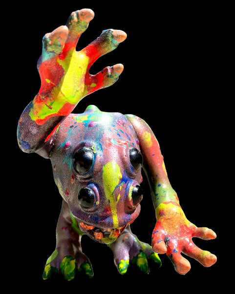 Wonderland DARK SIDE Hero Toys RADD Custom Rave Wars Stargate Bouncer Sofubi Painted by AEQEA