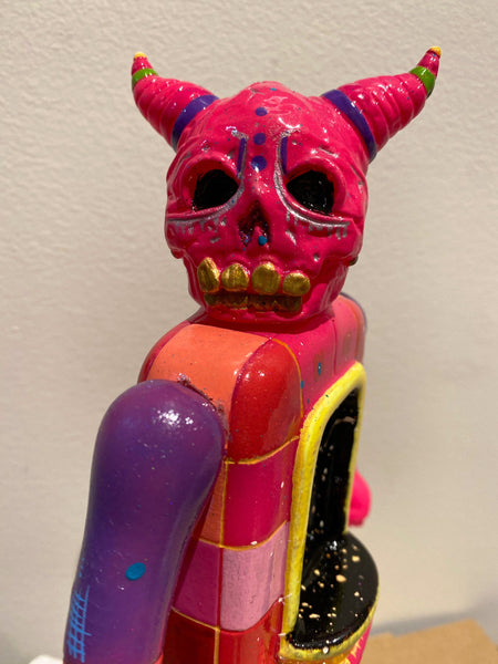 AEQEA "Urinal Lot of Trouble Piss Portal" Benkiman Devil Head Chojin Kinnikuman M.U.S.C.L.E. Sofubi