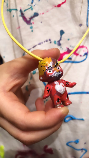 AEQEA Sofubling Custom Kewpie Pendant Sofubi Doll Necklaces