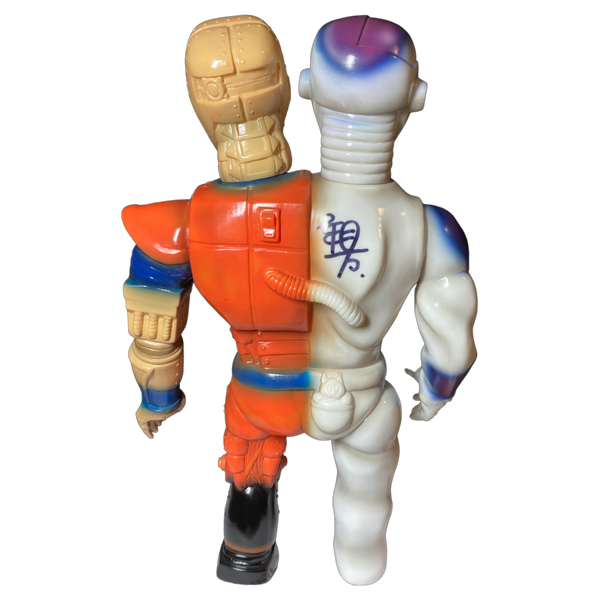 Punk Drunkers Aitsurer Sofubi 2-Headed Aitsu Robot Soft Vinyl Designer Toy Figure