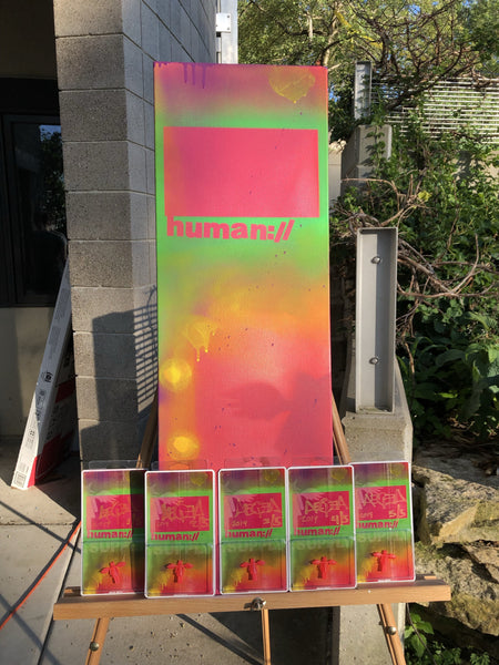 human:// Starhead Neon Birth Edition 1 of 5 by AEQEA