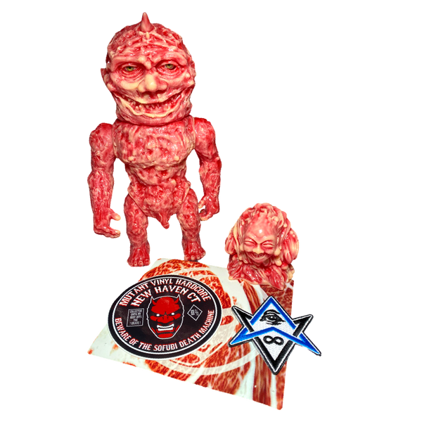 Mutant Vinyl Hardcore Zug Sludge Sofubi Set MVH Designer Toy Figures