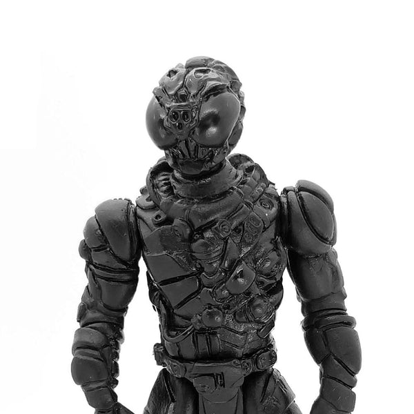 Knights Of The Slice Black Rift Killer Material Boy Resin Toy Pizza Action Figure