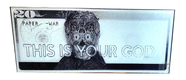 They Live This is Your God Magic Screen Money Magnet Lenticular Flicker Dollar