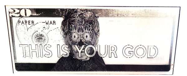 They Live This is Your God Magic Screen Money Magnet Lenticular Flicker Dollar