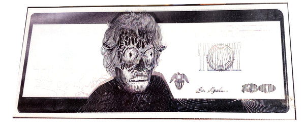 They Live This is Your God Magic Screen Money Magnet Lenticular Flicker Dollar