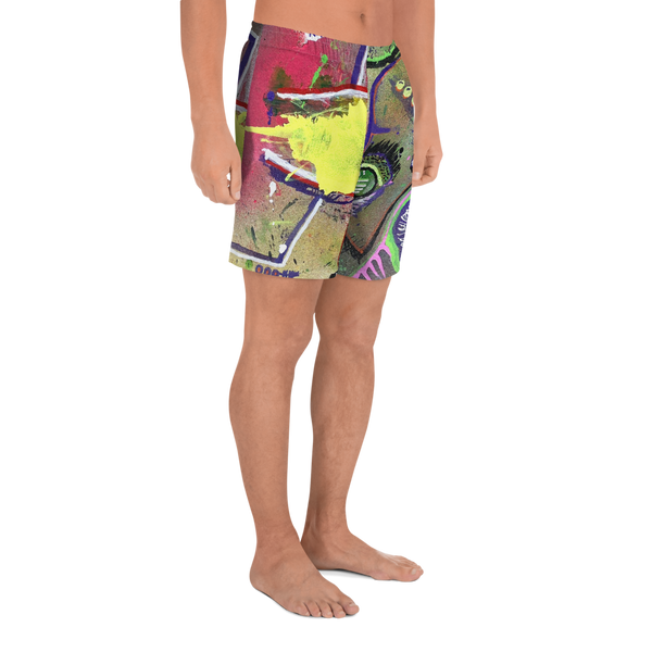 Some Things Left Unsaid Athletic Long Shorts for Mens