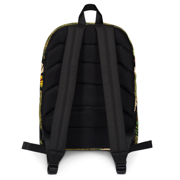 Egauw Temple of Tears Caricature Backpack