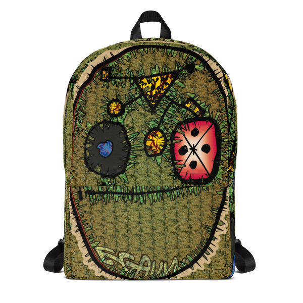 Egauw Temple of Tears Caricature Backpack