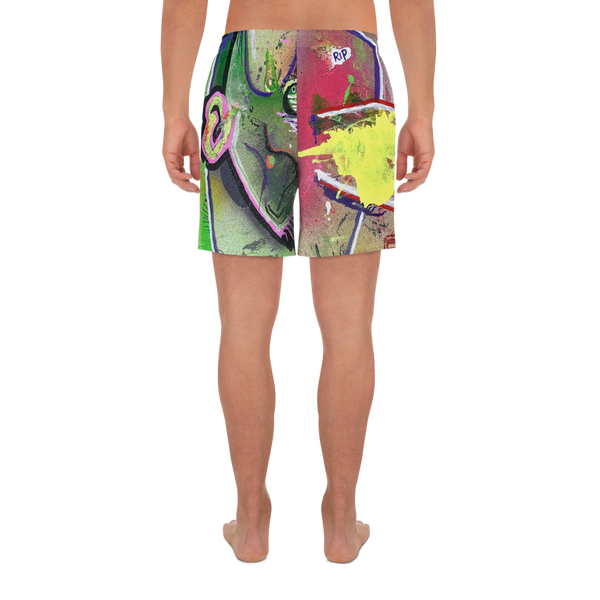 Some Things Left Unsaid Athletic Long Shorts for Mens