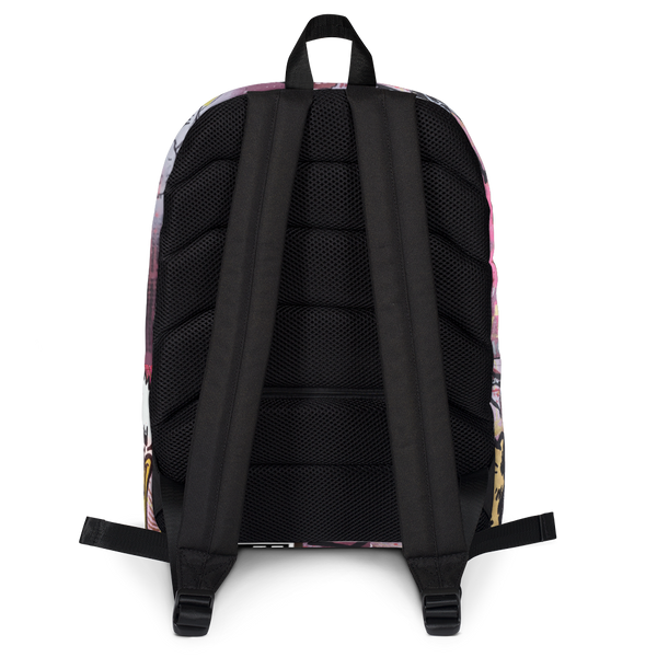 AEQEA Brat Quack Fake Graffiti Streetwear Backpack