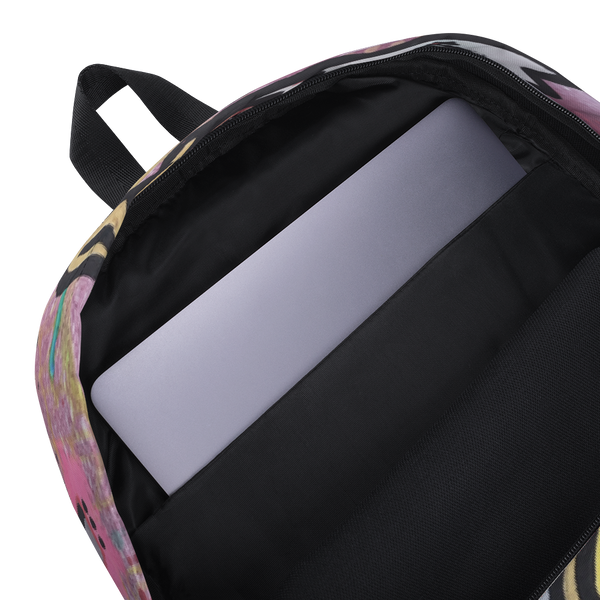 AEQEA Brat Quack Fake Graffiti Streetwear Backpack