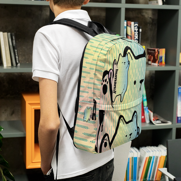 KimchiDoodle Shmeow Cat Backpack
