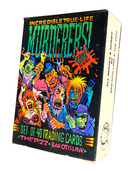 MURDERERS Complete Set of 40 Class A Murderers Collector's Trading Cards