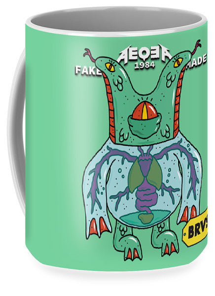 BRVS x AEQEA : Xodiac Pisces Ceramic Coffee Mug