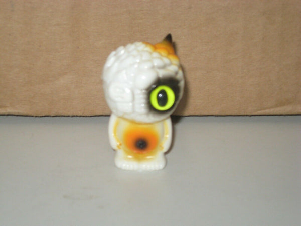 RealxHead Chaos Q Bean Sofubi Burnt Marshmallow Painted Edition Soft Vinyl Figure