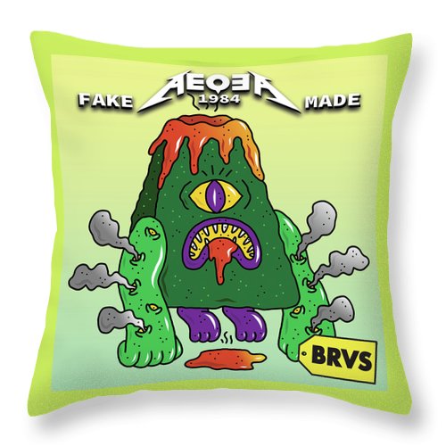 BRVS x AEQEA : Xodiac Scorpio Throw Pillow