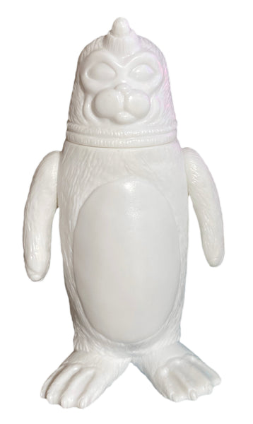 Sealmon Sofubi White Vinyl Blank Unpainted Designer Toy by Montoz Studio Korea