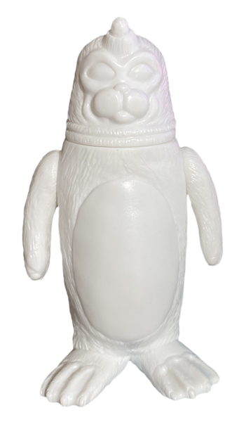 Sealmon Sofubi White Vinyl Blank Unpainted Designer Toy by Montoz Studio Korea