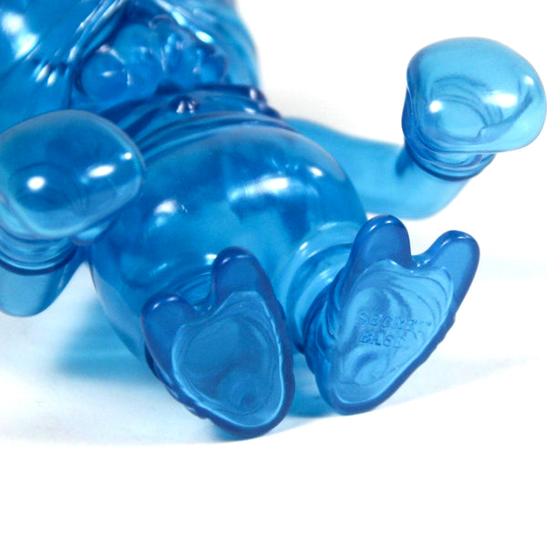 Secret Base Damage Brain Rainy Day Clear Blue Mummy Sofubi Figure Designer Toy
