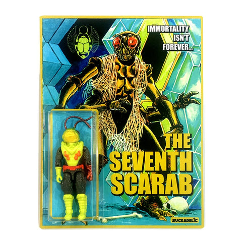 Suckadelic The 7th Scarab Custom Carded Repurposed Action Figure by Suck Lord