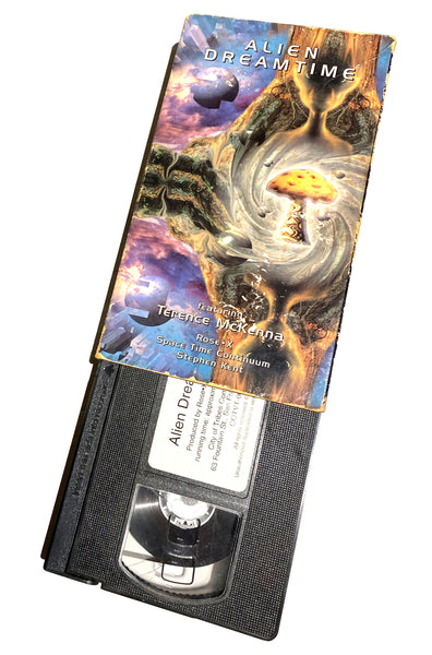 Terence Mckenna Alien Dreamtime VHS Original DMT Lecture at Rave Recording