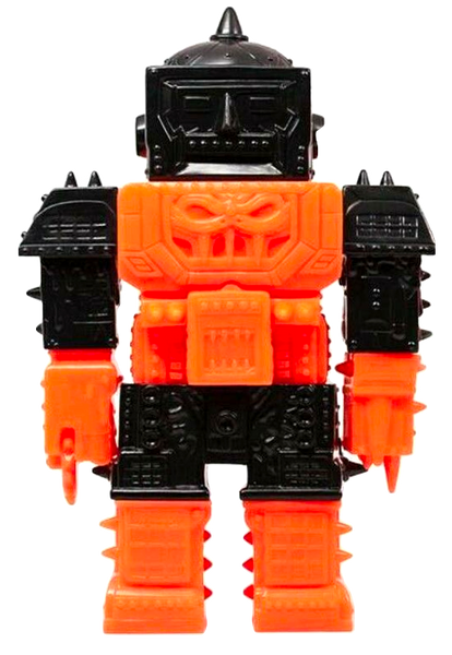 The Tower Sofubi Violence Toy Vinyl Figure Orange Black Blank Unpainted Mixed Parts