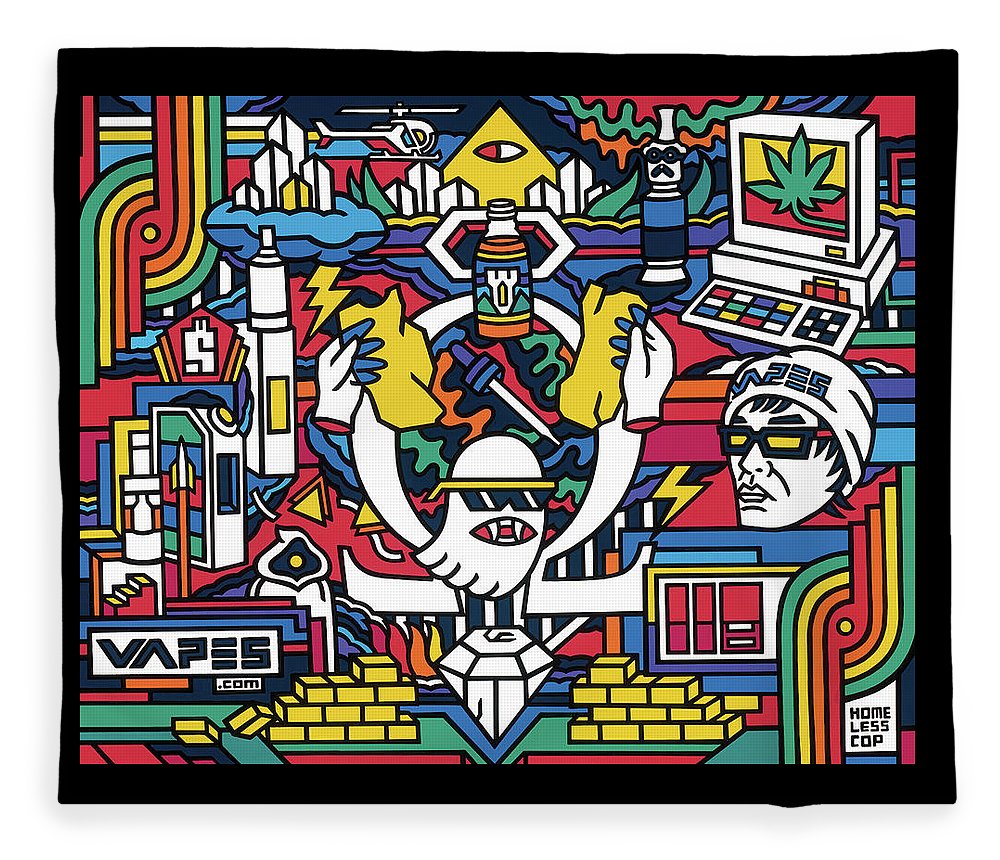 Vape Life Nation - Blanket Captivated! Vape Life Nation - Blanket Captivated!